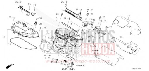AIR CLEANER CBR1000SPR de 2024